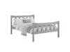 Land Of Beds Hampstead Grey Wooden Bed Frame2