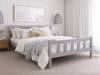 Land Of Beds Hampstead Grey Wooden Bed Frame1