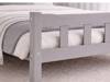 Land Of Beds Hampstead Grey Wooden Bed Frame3