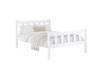 Land Of Beds Hampstead White Wooden Bed Frame2