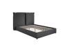 Land Of Beds Shelby Deep Grey Fabric Bed Frame2