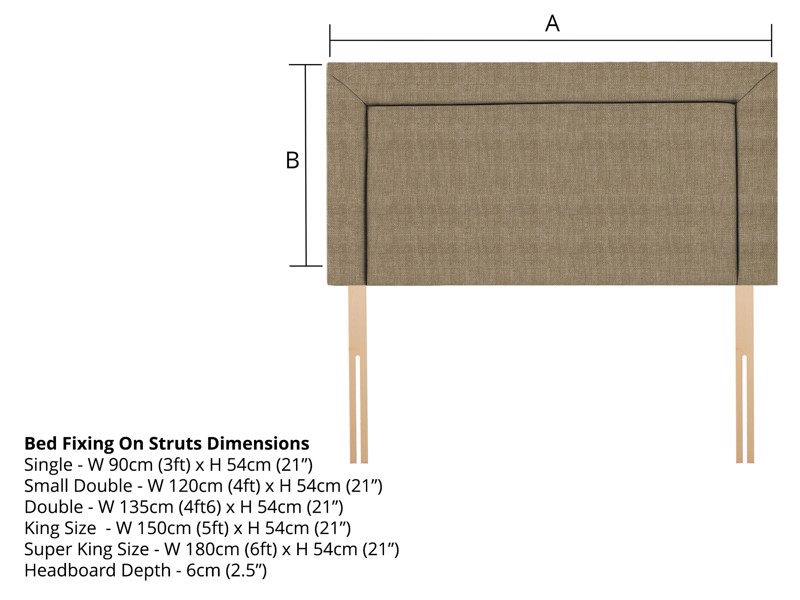 Lewis & Jones Bury Single Headboard4
