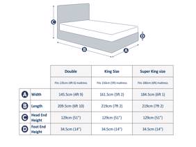 Land Of Beds Jackson Clay Fabric Ottoman Bed4