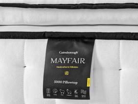 Gainsborough Mayfair 5000 Pillowtop Super King Size Zip & Link Mattress5