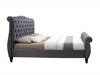 Land Of Beds King Size - CLEARANCE - Ex-Showroom - Hera Grey Fabric Bed Frame6
