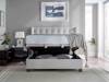 Land Of Beds Wilson Clay Fabric Ottoman Bed2