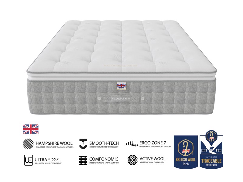 Millbrook Inspire Luxury Legacy Single Mattress8
