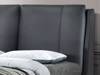 Land Of Beds Double Size - CLEARANCE STOCK - Henley Grey Fabric Ottoman Bed5