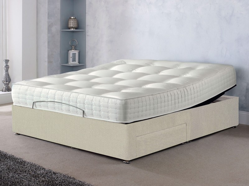 Adjust-A-Bed Adjustable Double Size - CLEARANCE STOCK - Graceland Cream Supreme 1500 Lifestyle Adjustable Bed1