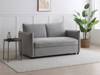 Land Of Beds Capri Grey Boucle Sofa Bed1