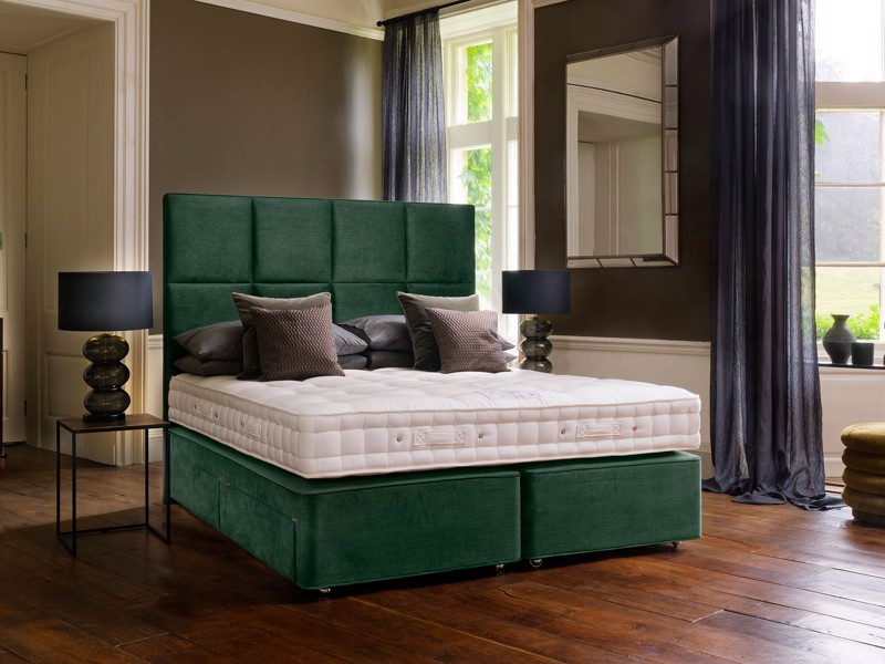 Hypnos Clevedon Deluxe King Size Zip & Link Divan Bed1