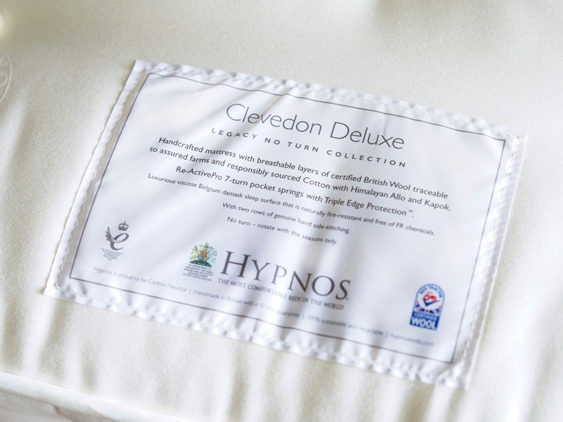 Hypnos Clevedon Deluxe King Size Zip & Link Divan Bed2