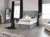 Harrison Spinks Double Size - CLEARANCE - Lovely Slate Henley Headboard and Sunstone 18,000 Double Divan Bed1