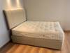 Harrison Spinks Double Size - CLEARANCE STOCK - Ex-Showroom - Italiano Limestone Deco Headboard and Topaz Divan Bed4