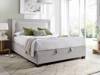 Land Of Beds Grover Clay Fabric Ottoman Bed1