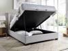 Land Of Beds Grover Clay Fabric Ottoman Bed2