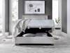 Land Of Beds Grover Clay Fabric Ottoman Bed4
