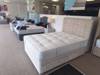 Sealy Double Size - CLEARANCE - Ex-Showroom - Velvet Dove Shard Headboard and Caldwell Divan Bed2