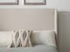 Land Of Beds King Size - CLEARANCE STOCK - Eden Beige Fabric King Size Bed Frame2