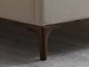 Land Of Beds King Size - CLEARANCE STOCK - Eden Beige Fabric King Size Bed Frame3