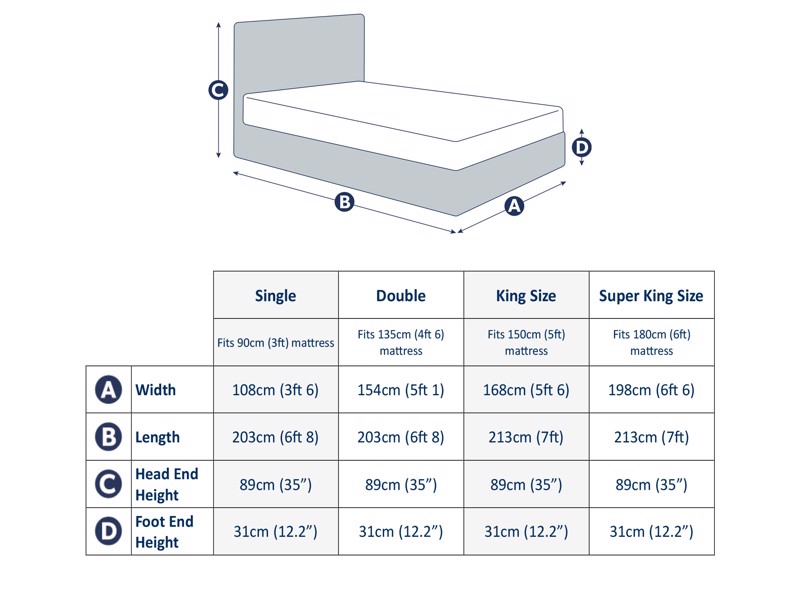 Land Of Beds Mia Beige Fabric Ottoman Bed6