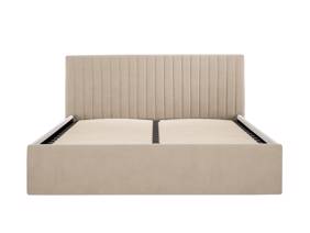 Land Of Beds Mia Beige Fabric Ottoman Bed2