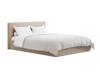Land Of Beds Mia Beige Fabric Ottoman Bed3