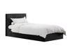 Land Of Beds Mia Black Fabric Ottoman Bed2