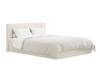 Land Of Beds Mia Cream Fabric Single Ottoman Bed2