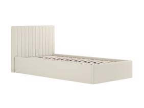 Land Of Beds Mia Cream Fabric Ottoman Bed4