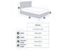 Land Of Beds King Size - CLEARANCE STOCK - Brimsley Natural Ottoman Bed6