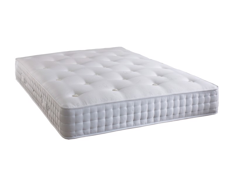 Highgrove Beds King Size - CLEARANCE STOCK - Plain Grey Overton Headboard and Blyth Ortho King Size Divan Bed3