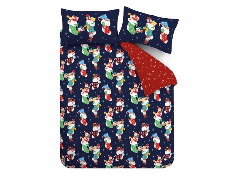 Catherine Lansfield Christmas Elves Duvet Cover Set4