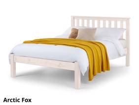 Land Of Beds Thornby Low Foot End Wooden Double Bed Frame9