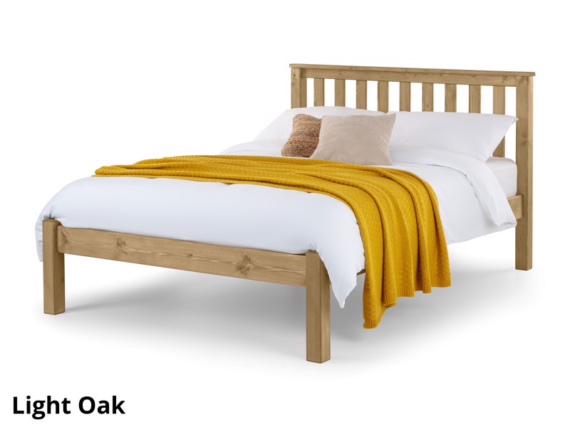 Land Of Beds Thornby Low Foot End Wooden Super King Size Bed Frame5