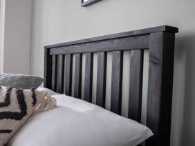 Land Of Beds Thornby High Foot End Wooden Bed Frame2