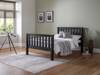 Land Of Beds Thornby High Foot End Wooden Bed Frame1