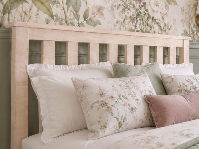 Land Of Beds Thornby High Foot End Wooden Bed Frame4