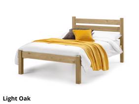 Land Of Beds Meadowcroft Wooden Small Double Bed Frame10