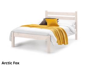 Land Of Beds Meadowcroft Wooden Small Double Bed Frame7