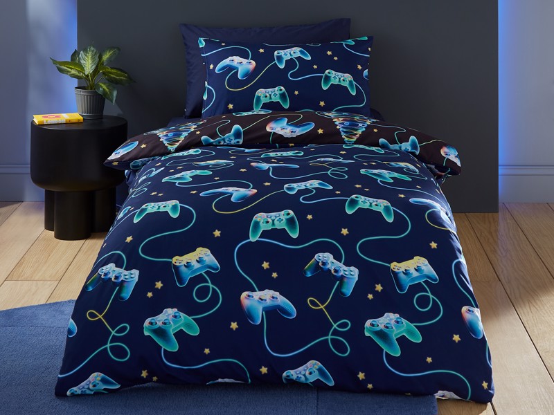 Catherine Lansfield Christmas Gamer Duvet Cover Set2