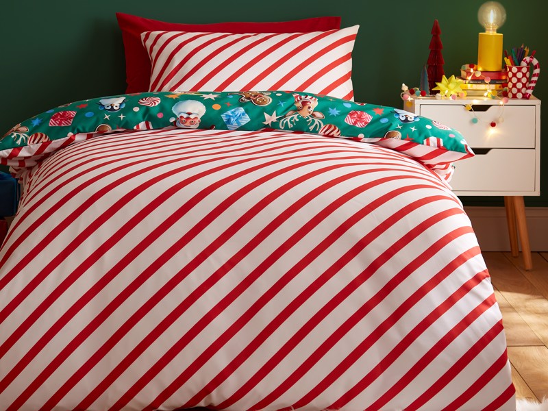 Catherine Lansfield Christmas Icons Duvet Cover Set3