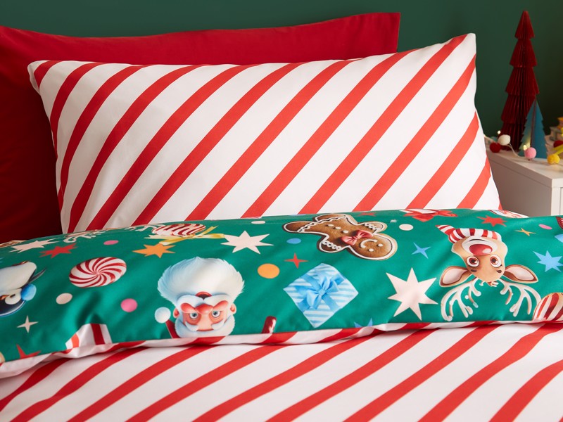 Catherine Lansfield Christmas Icons Duvet Cover Set6