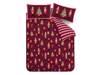 Catherine Lansfield Christmas Nutcracker Stripe Duvet Cover Set4