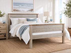 Land Of Beds Fernmere Wooden King Size Bed Frame2