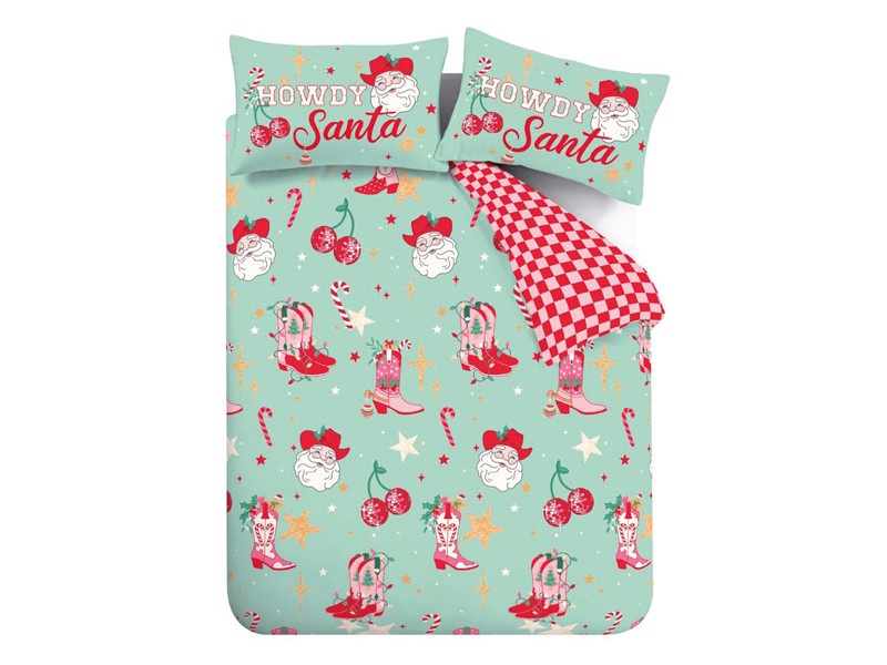 Catherine Lansfield Santas Howdy Christmas Duvet Cover Set4