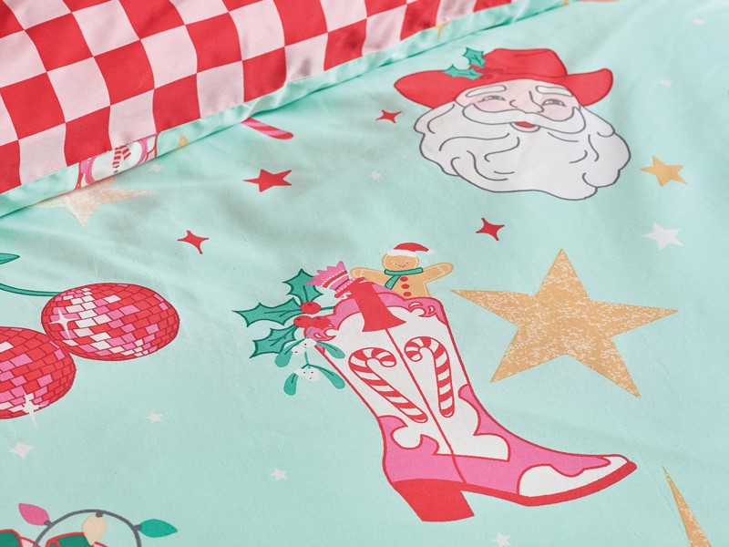 Catherine Lansfield Santas Howdy Christmas Duvet Cover Set6