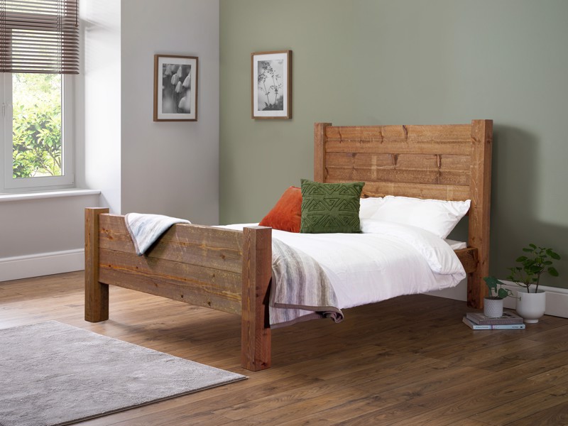 Land Of Beds Heathmore Wooden King Size Bed Frame2