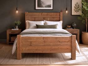 Land Of Beds Heathmore Wooden Bed Frame2