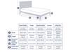 Land Of Beds Larkrise Wooden Bed Frame11